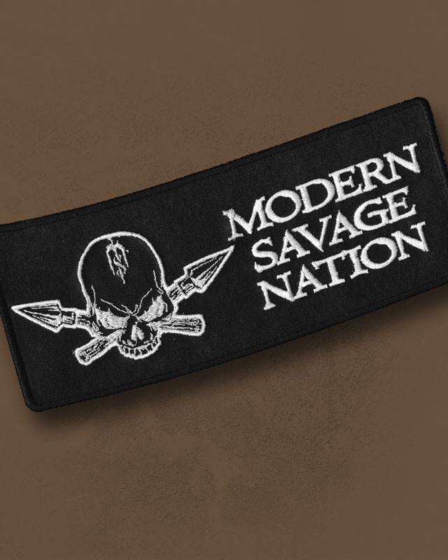 Savage Nation Logo - Savage Nation Gi Patch – Modern Savage