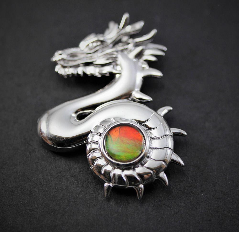 Silver Dragon Logo - Silver Dragon Logo 1 – Red Dragon Ammolite