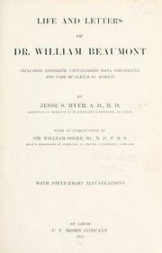 Beaumont Letter Logo - Life and letters of Dr. William Beaumont, including hitherto ...