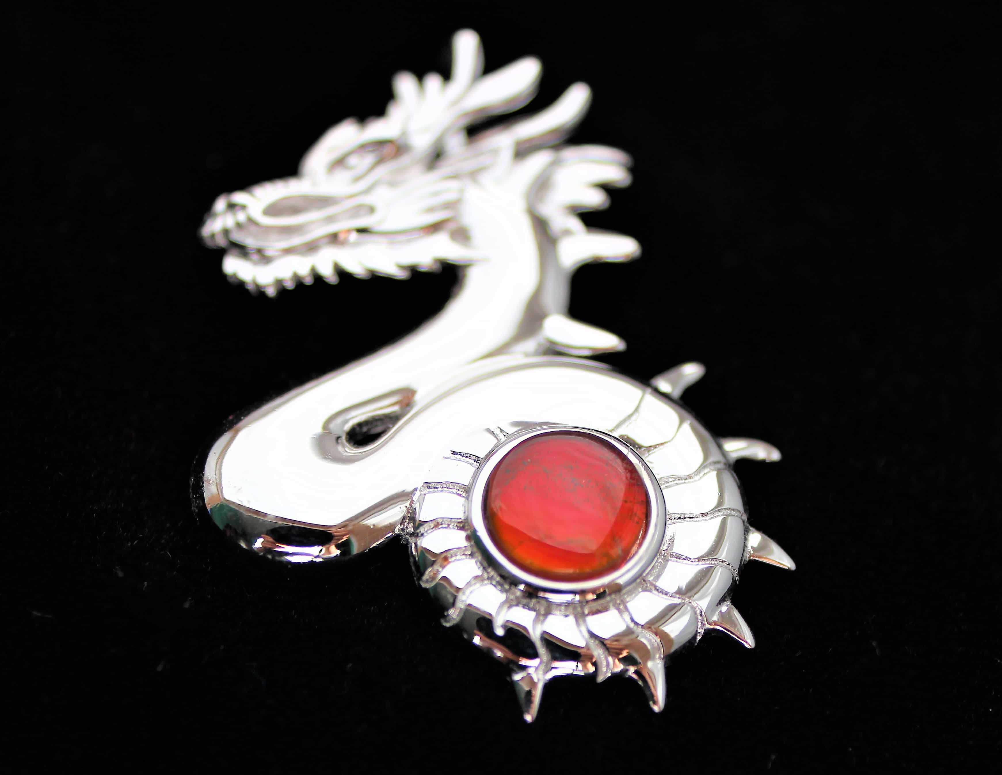 Silver Dragon Logo - Silver Dragon Logo 5 – Red Dragon Ammolite