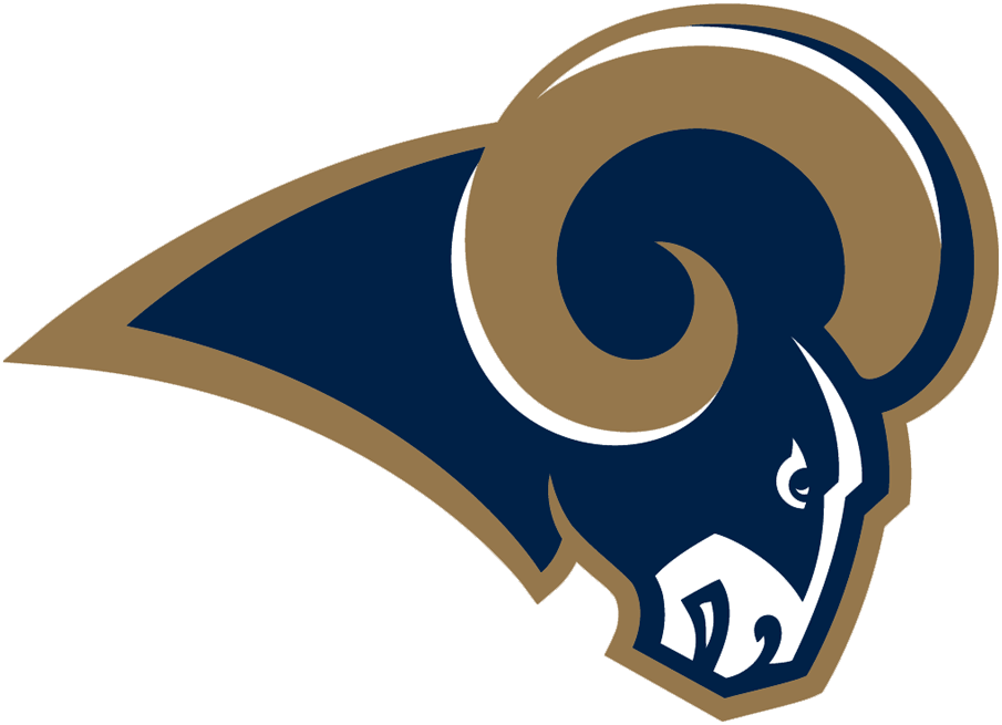 Ram Animal Logo - St. Louis Rams Primary Logo - National Football League (NFL) - Chris ...