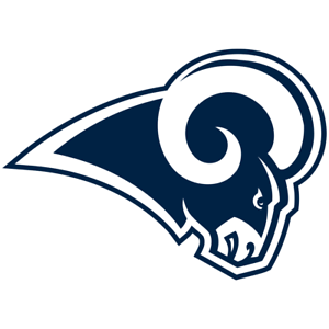 Rams Football Logo - Los Angeles Rams LA NFL Car Truck Window Decal Sticker Football