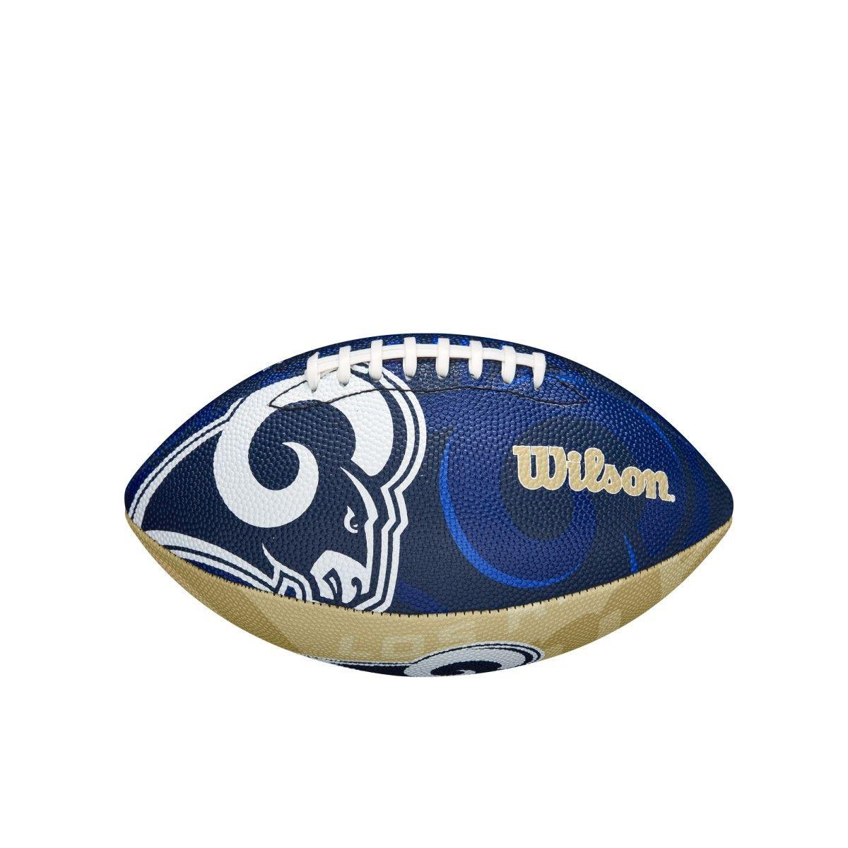 Rams Football Logo - NFL Team Logo Junior Size Football - Los Angeles Rams | Wilson ...