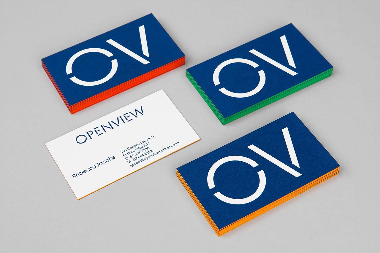 United States Business Logo - New Brand Identity for OpenView by Pentagram — BP&O