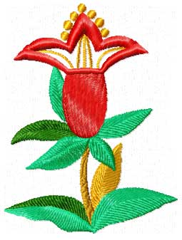 Pomegranate Flower Logo - 4-Hobby.com - Machine Embroidery Designs :: Judaica :: Pomegranates ...