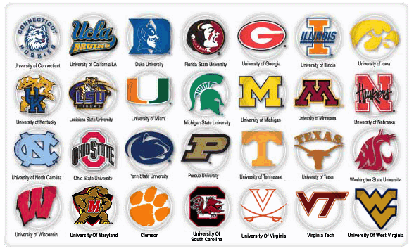 College Baseball Teams Logo LogoDix