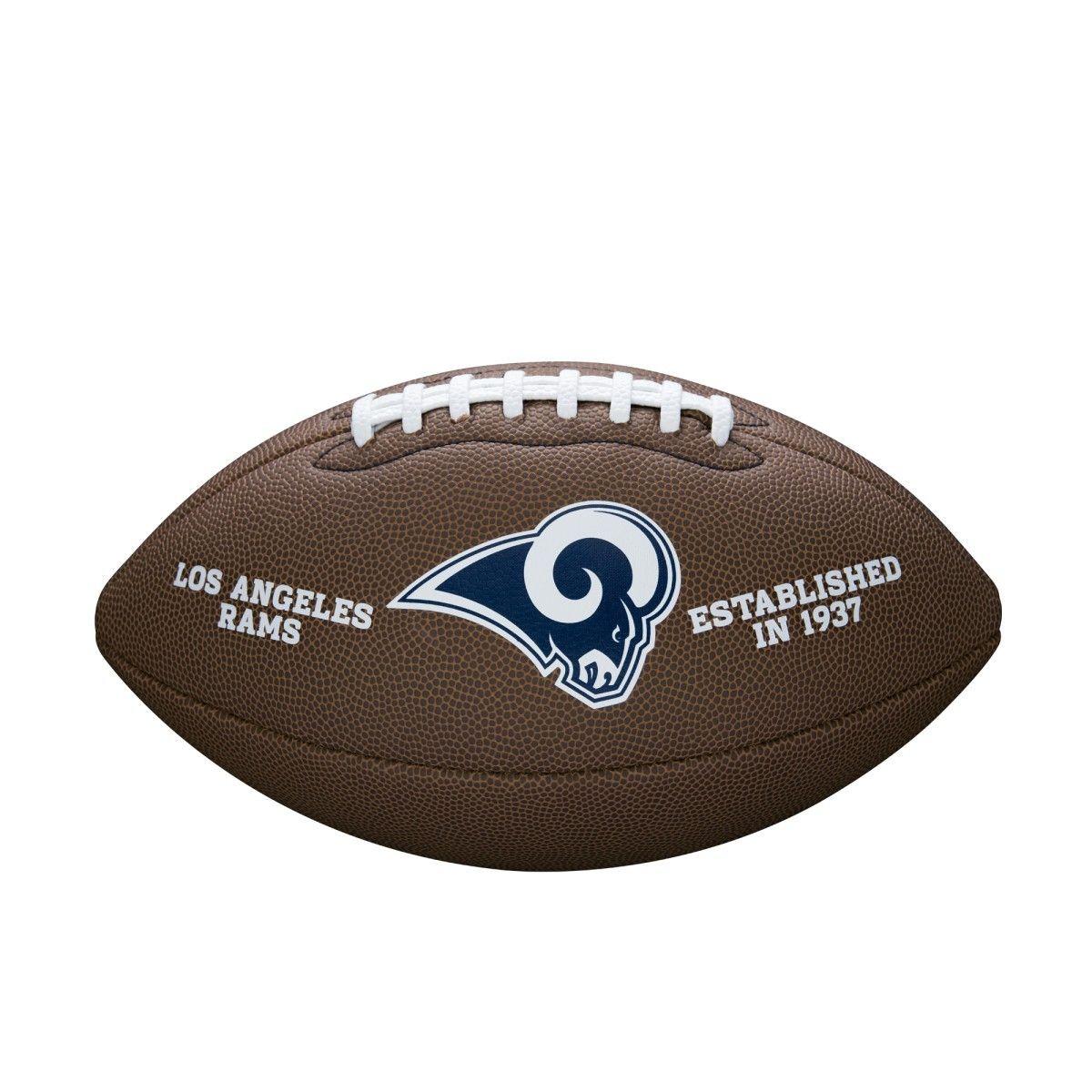 Rams Football Logo - NFL TEAM LOGO COMPOSITE FOOTBALL - OFFICIAL, ST. LOUIS RAMS | Wilson ...