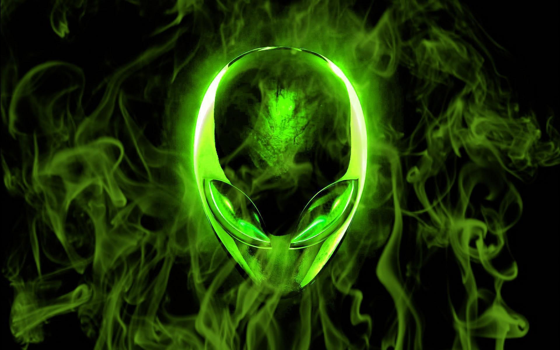 Green Alien Logo - Alien Wallpapers - Wallpaper Cave