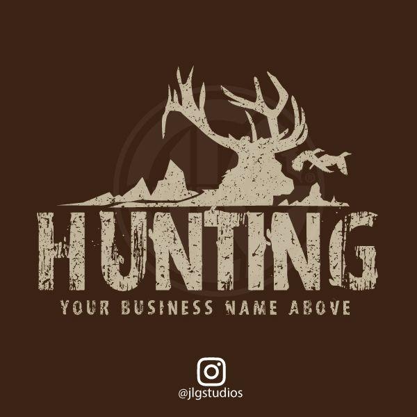 Hunting Company Logo - Hunting Logo for your Hunting company. | Hunting Logos | Pinterest ...