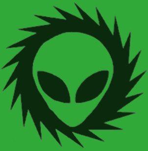 Cool Alien Logo - Alien Pattern Clothing