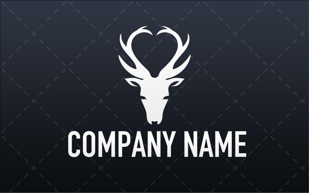 Hunting Company Logo - Hunting 4 Love Deer Logo For Sale - Lobotz