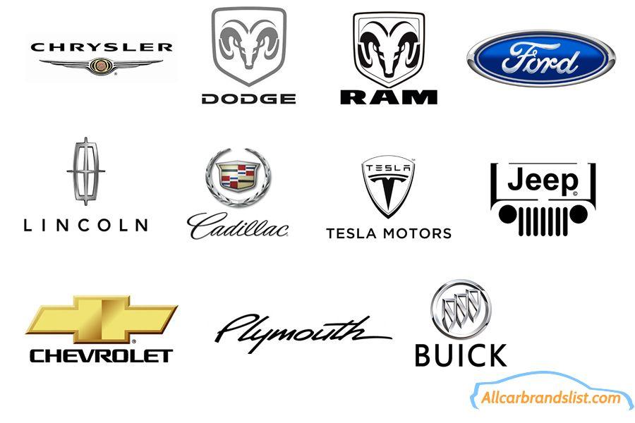 American Car Company Logo - American Car Companies