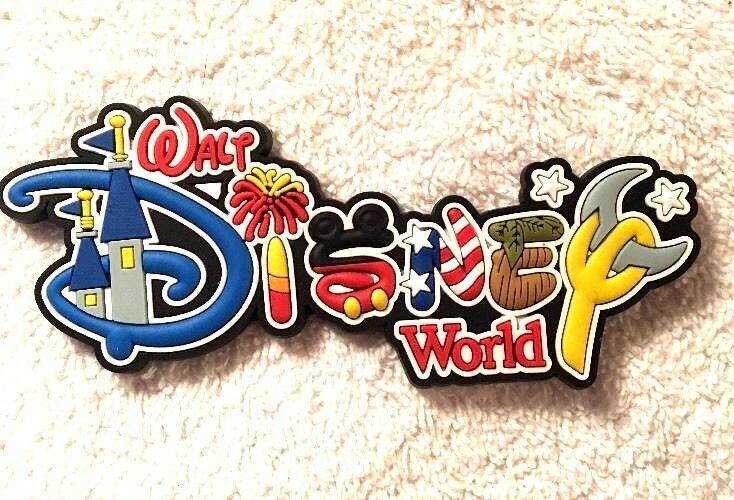 Walt Disney Parks Logo - DISNEY PARKS WALT Disney World Logo Magnet - $4.00