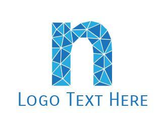Triangle in Blue N Logo - Triangle Logo Designs. Get A Triangle Logo