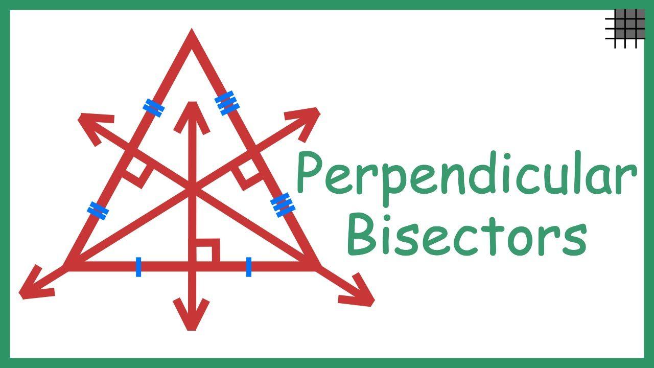 Triangle in Blue N Logo - Perpendicular Bisectors in a Triangle - YouTube