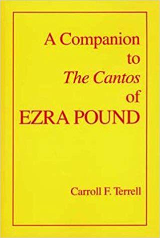 Terrell Red and Yellow Restaurant Logo - A Companion to The Cantos of Ezra Pound 9780520082878