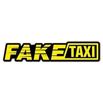 Funny Amazon Logo - Fake Taxi Sticker Decal Funny Vinyl Car Bumper: Amazon.co.uk: Car ...