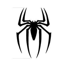 Spiderman Logo - SPIDERMAN LOGO! Window Sticker Vinyl DecalSPIDER MAN BIG SMALL | eBay