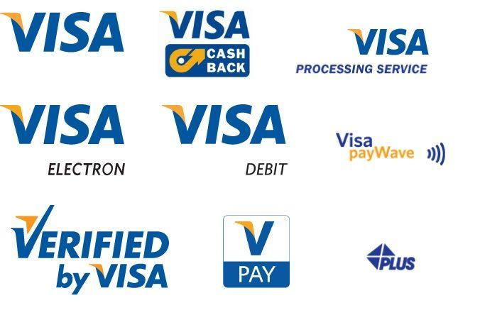 New Visa Logo - Visa Logo Card Logo Sign Visa Logo Card