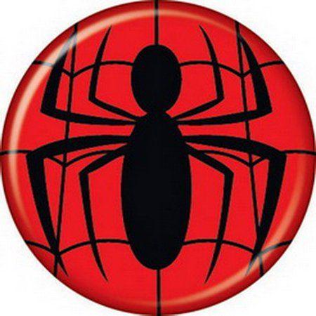 Spiderman Logo - Spider-Man - Marvel Comics Spiderman Logo Button 81743 - Walmart.com
