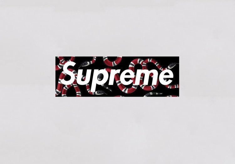 Gucci X Supreme Logo LogoDix
