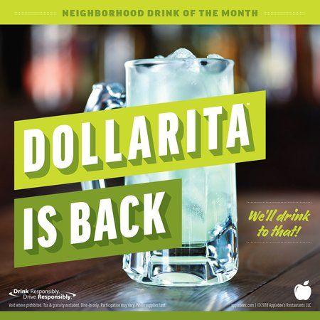 Applebee's Transparent Logo - Dollaritas Are Back at Applebee's for April. Food & Wine