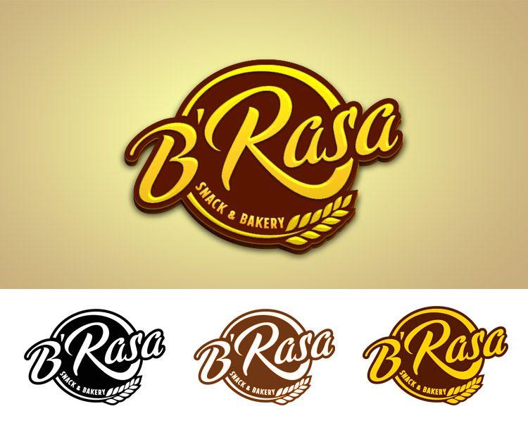 Snack Logo - Gallery. Desain Logo Untuk B'Rasa Snack & Bakery