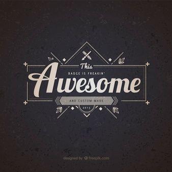 Awesome Logo - Awesome Logo Vectors, Photos and PSD files | Free Download