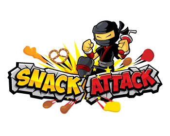 Attack Logo - Snack Attack logo design contest - logos by Donadell