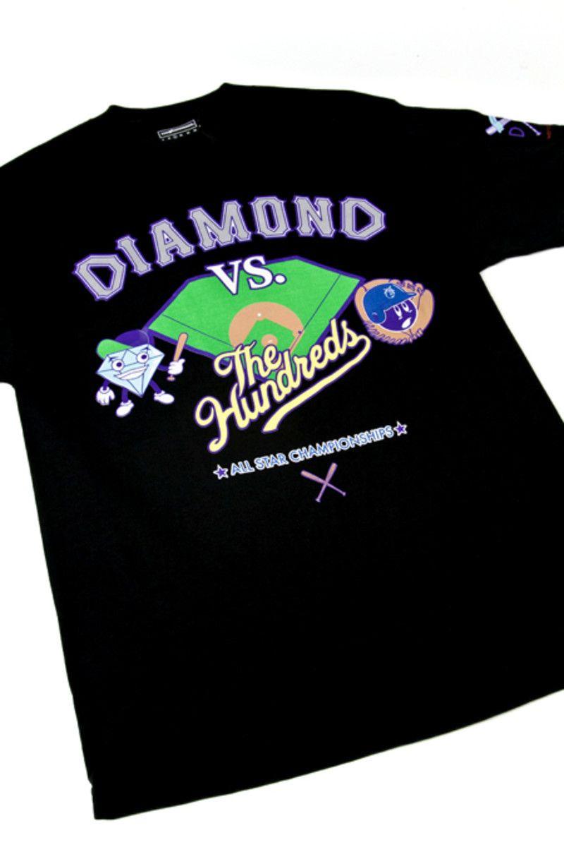 The Hundreds Diamond Supply Co Logo - The Hundreds x Diamond Supply Co.-Shirts