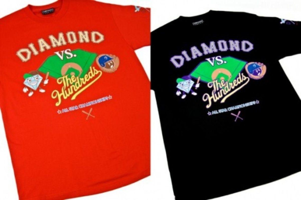 The Hundreds Diamond Supply Co Logo - The Hundreds x Diamond Supply Co.-Shirts. Available Again Now