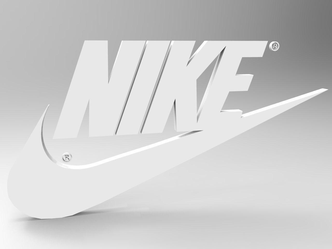 3D Nike Logo - VR / AR ready Nike Logo 3D Model Free | CGTrader