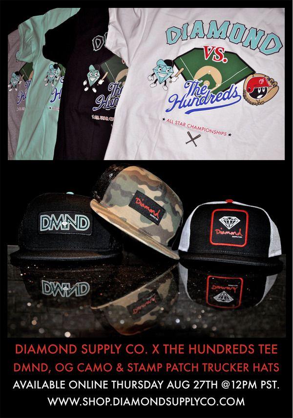 The Hundreds Diamond Supply Co Logo - Diamond Supply Co. X The Hundreds 8 27