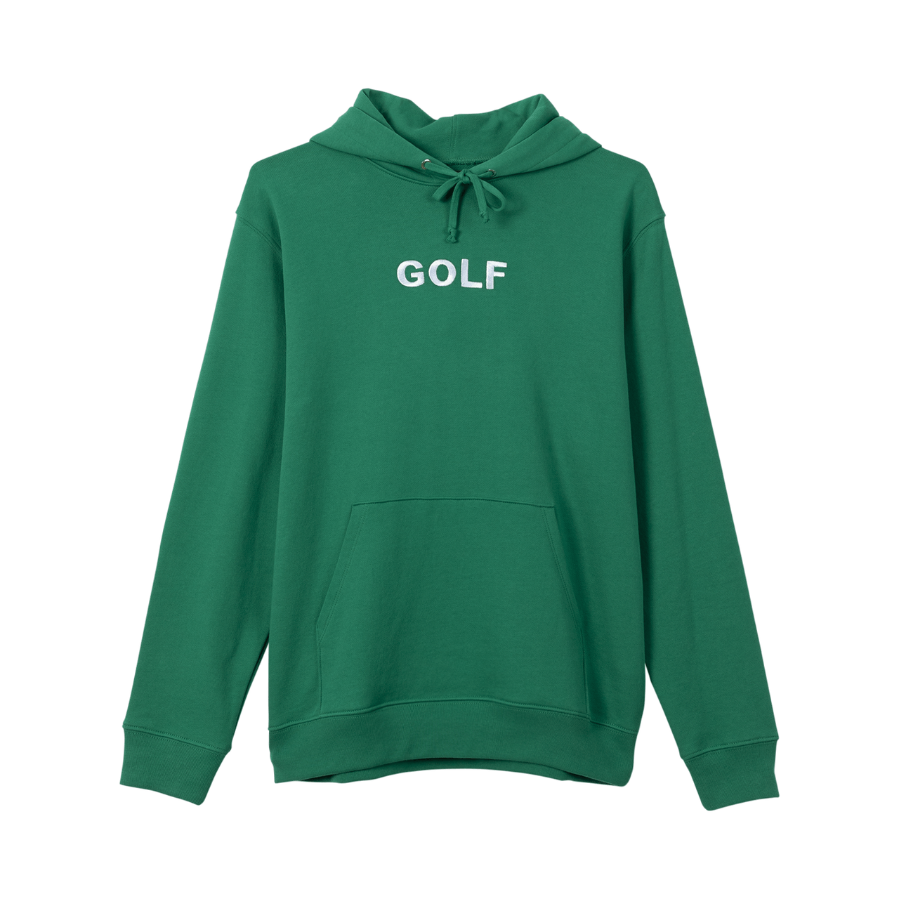 Golf Wang Logo - GOLF LOGO EMBROIDERED HOODIE - GREEN by GOLF WANG - GOLF WANG