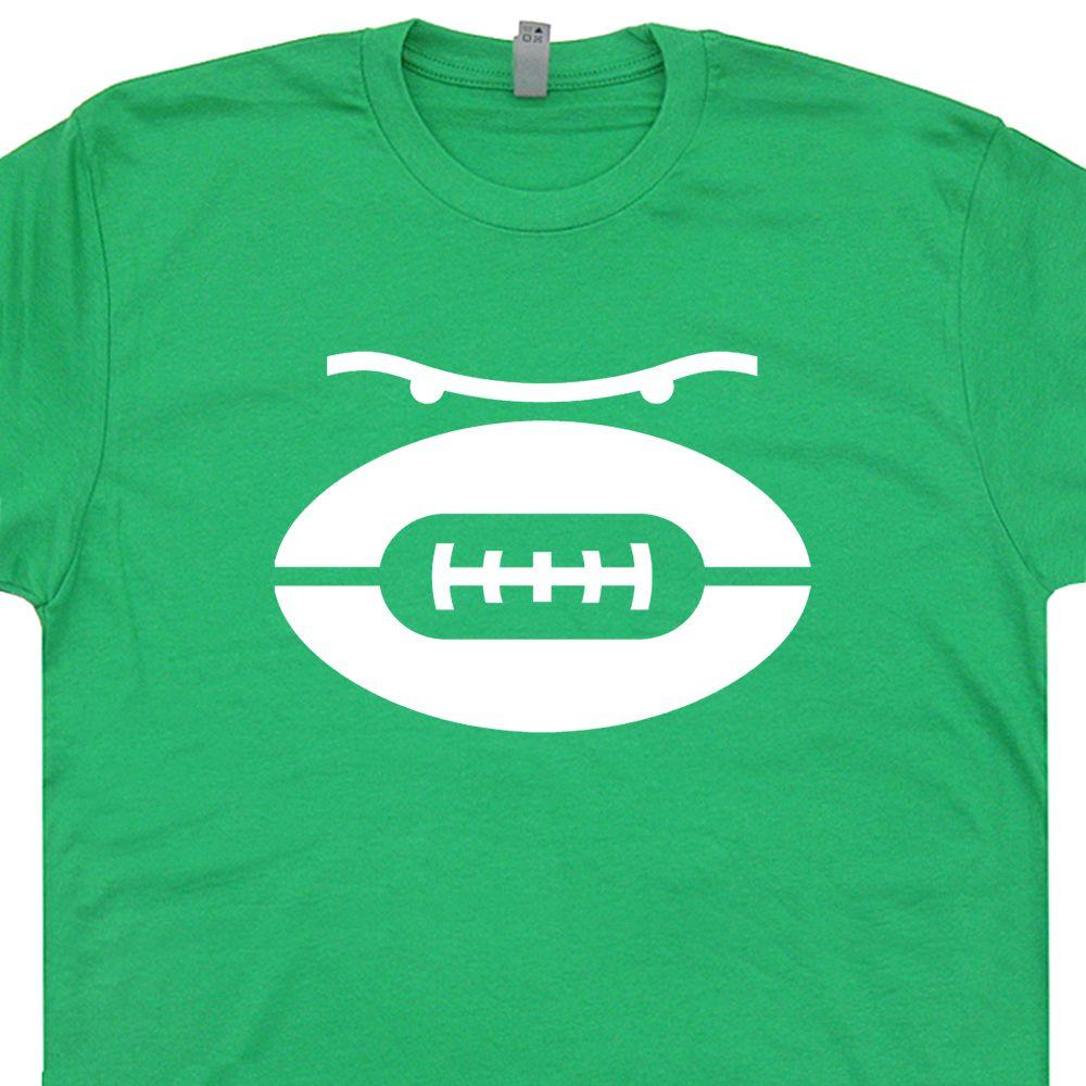 Vintage New York Jets Logo - New York Jets T Shirt | NY Jets Angry Football T Shirt | Vintage New ...