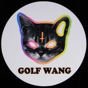 Odd Future Wolf Gang Logo - GOLF WANG Rainbow Logo Satan Kitty NEW SINGLE SLIPMAT Odd Future ...