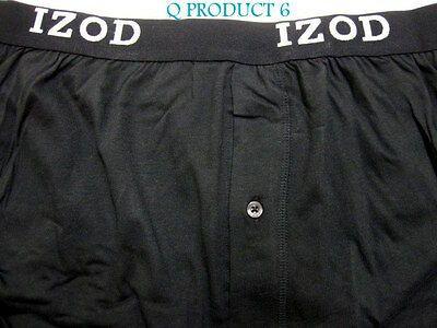 Izod Crocodile Logo - IZOD IZOD MAN Knit Boxer Men's Size M Boxers Black Color Underwear