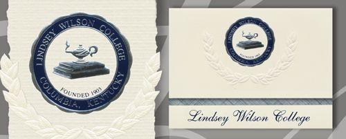 Lindsey Wilson College Logo - Lindsey Wilson College Graduation Announcements | Lindsey Wilson ...