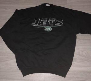 Vintage New York Jets Logo - Vintage New York Jets Logo Athletic Crewneck Sweatshirt Men's Size ...