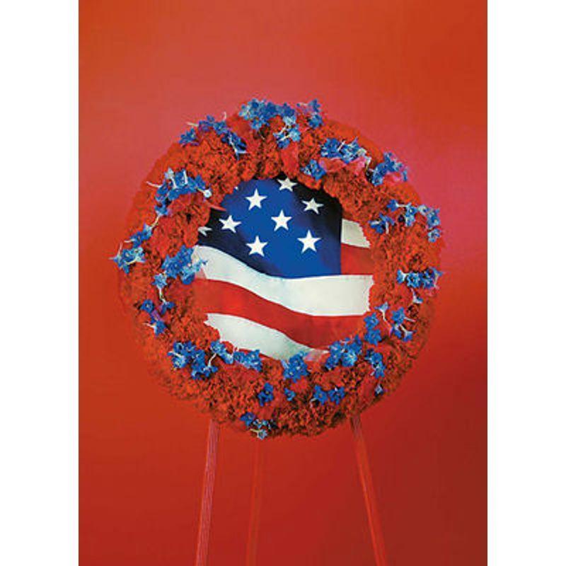 Red and Blue F Crown Logo - Red White And Blue Crown Florals. Parkersburg, WV 26101