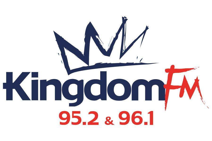 Red and Blue F Crown Logo - Kingdom FM Logo Blue And Red
