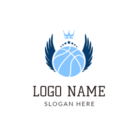 Basketball Crown Logo - Free Basketball Logo Designs | DesignEvo Logo Maker