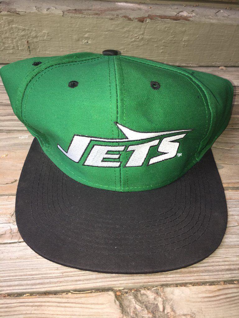 Vintage New York Jets Logo - Vintage New York Jets snapback – Music City Vintage