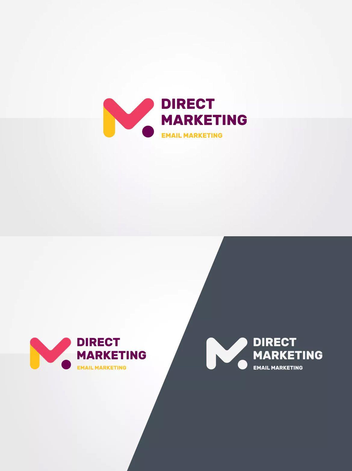 Marketing Logo - Email Marketing Logo Template AI, EPS, PSD. Design. Logos & Marks