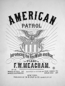 Red and Blue F Crown Logo - American Patrol