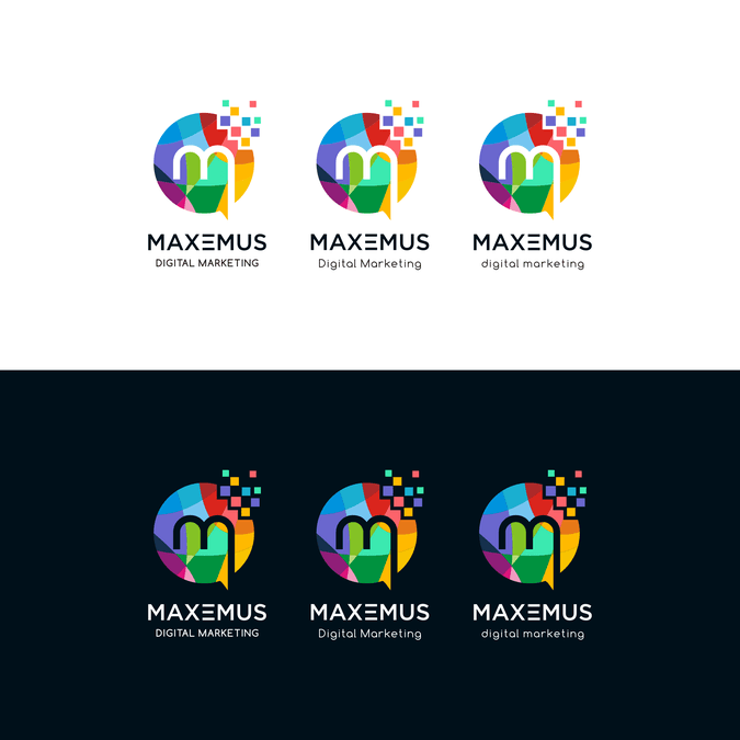 Marketing Logo - Create a captivating modern digital marketing logo and social media