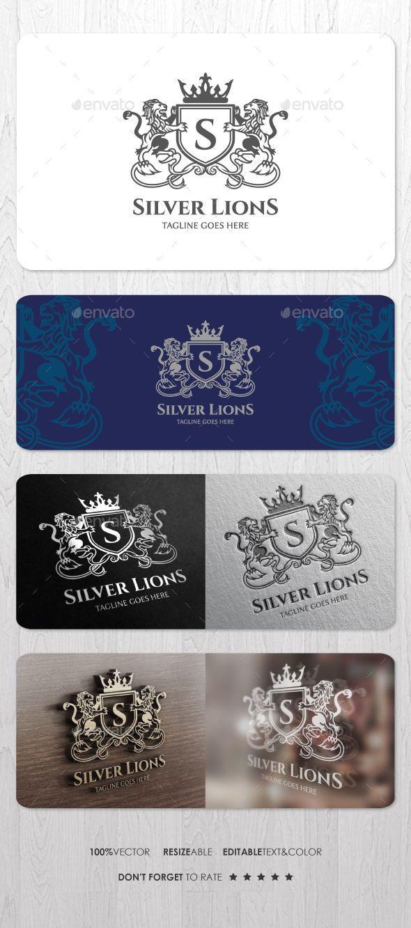 Kingdom of Lions Logo - Pin by Bashooka Web & Graphic Design on Hotel Logo Template ...