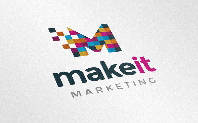 Marketing Logo - Make It Marketing Logo. Jamie Cottrell Design, Websites