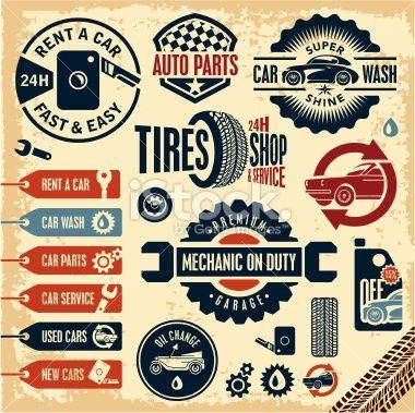 Vintage Auto Shop Logo - auto service free image - Google Search | Target Audience Reference ...