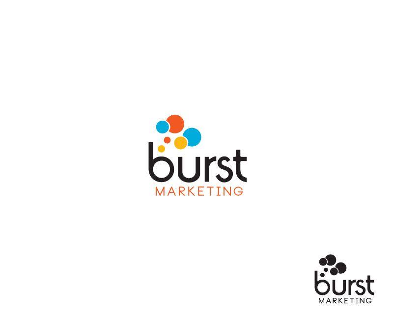 Marketing Logo - Modern, Elegant, Marketing Logo Design for Burst Marketing by Lynn ...